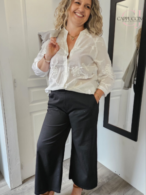 Chemise brodée