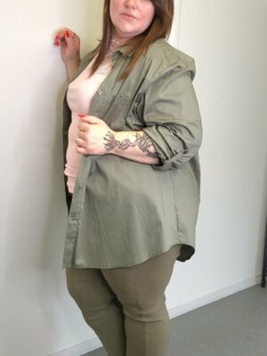 Chemise grande taille