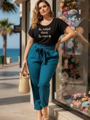Pantalon grande taille